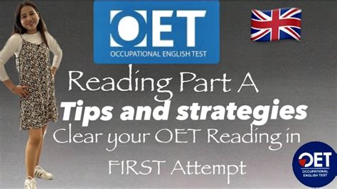 How To Clear OET Reading Part ATips Strategies To Crack OET In First