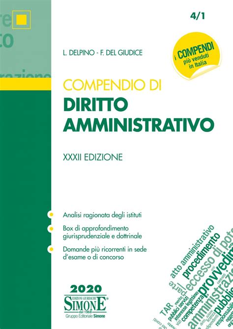 Compendio Di Diritto Amministrativo Edizioni Simone