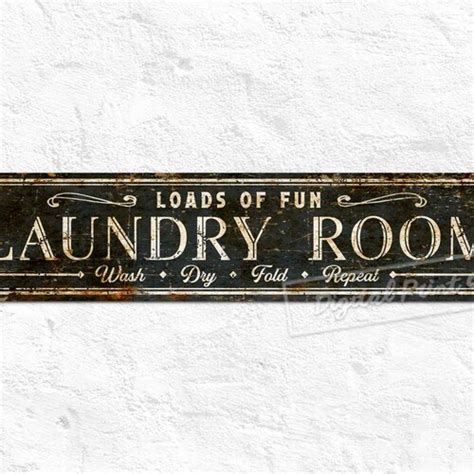 Laundry Room Sign Metal Home Decor Laundry Room Decor Etsy