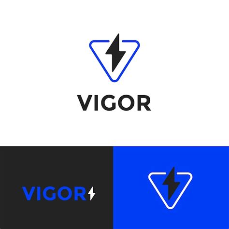 Plantilla De Diseño De Logotipo De Energía Vector Gratis