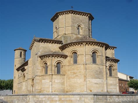 Características de uma igreja românica San Martín de Frómista