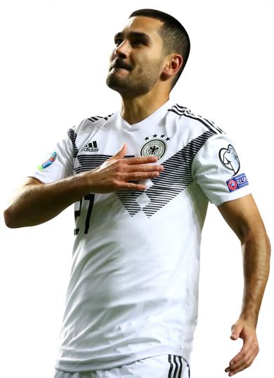 Ilkay Gundogan Germany football render - FootyRenders