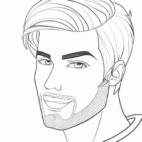 Grafika Twarzy Desenho De Rosto Rosto Masculino Anato