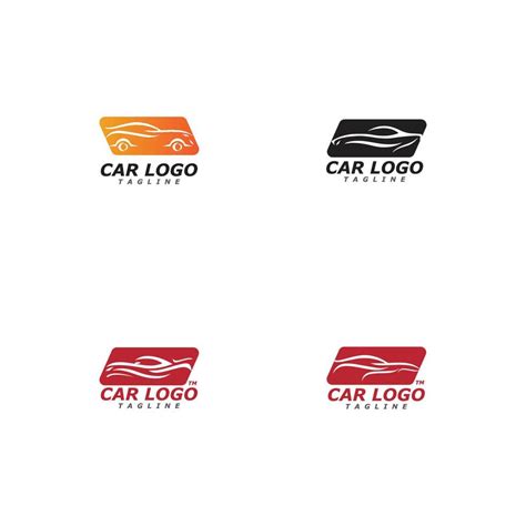 Auto Car Logo Template Vector Vector Art At Vecteezy