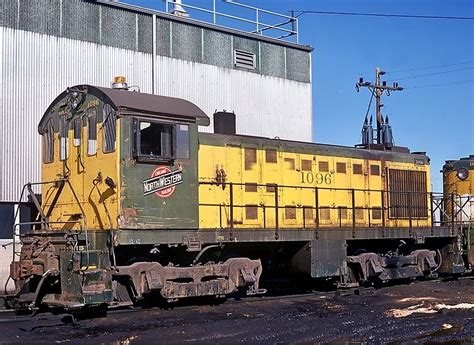 Chicago & North Western Railroad, Alco S4 diesel-electric switcher locomotive in Butler ...