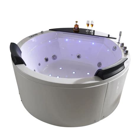 Waterfall Whirlpool Spa Free Standing Two Person Massage Tub Buy Free Standing Two Person