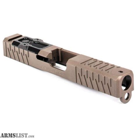 ARMSLIST For Sale ZEV TECH GLOCK 17 GEN3 SOCOM SLIDE W RMR CUT FDE