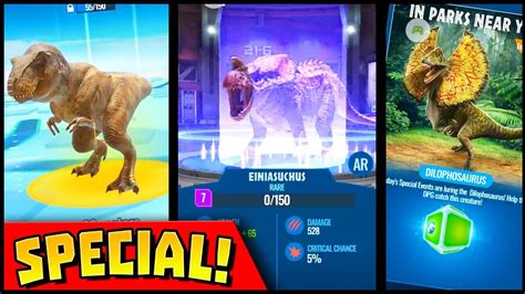 Jurassic World Alive Special Event My First Hybrid And T Rex Jurassic World Alive Gameplay