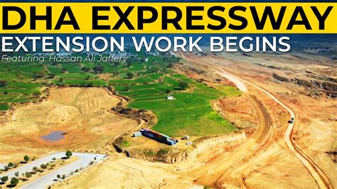 Work In Progress Dha Expressway Dha Phase Islamabad Dha