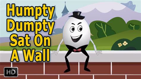 Humpty Dumpty Sat On A Wall Nursery Rhymes Kids Songs