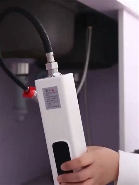 Instantaneous Electric Water Heater W W V LED Heater Hot Instant Shower Head