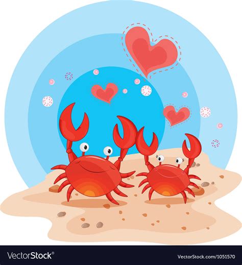 Crab On Beach Clipart Borders