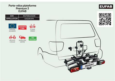 Promo Porte V Los Plateforme Premium Eufab Chez Roady Icatalogue Fr