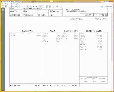 Free Paycheck Stub Template Download Of Size Blank Paycheck Stubs Pay ...