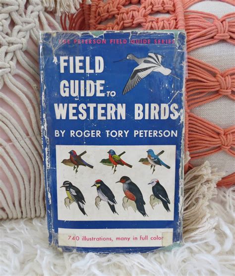 Field Guide To Western Birds 1941 Roger Tory Peterson Etsy