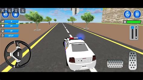 Polis Araba Oyunu Direksiyonlu Car Police Youtube