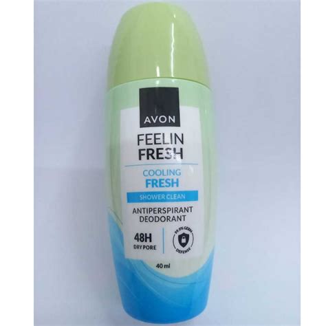 AVON Feelin Fresh Anti Perspirant Roll On Deodorants 40ml SHOWER