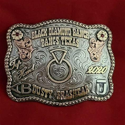 Custom Belt Buckles Texas Judge Leo Smiths Buckles
