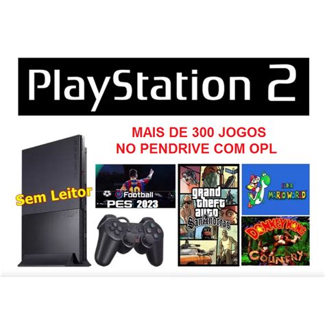 Playstation Sem Leitor Pronto Para Jogar Ps Shopee Brasil