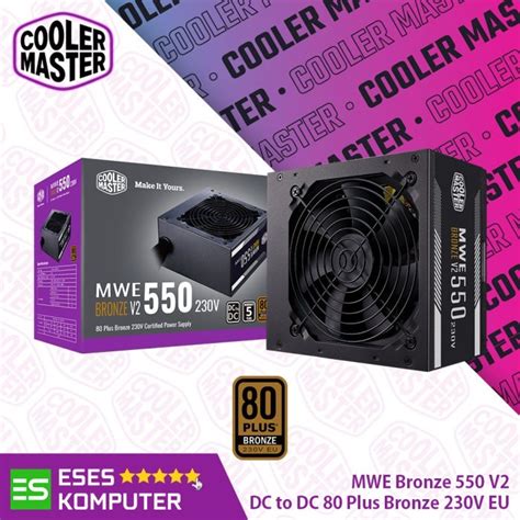 Jual Psu Cooler Master Mwe Bronze V W Plus Bronze Shopee