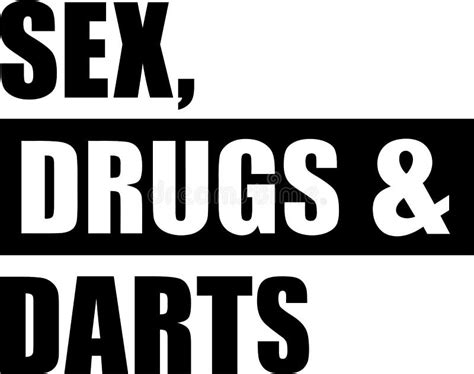 Sex Drugs Darts Stock Vector Illustration Of Board Dart 85852975