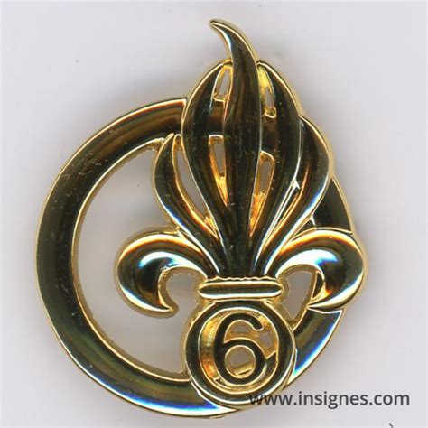 6 REG Insigne de béret Balme Insignes