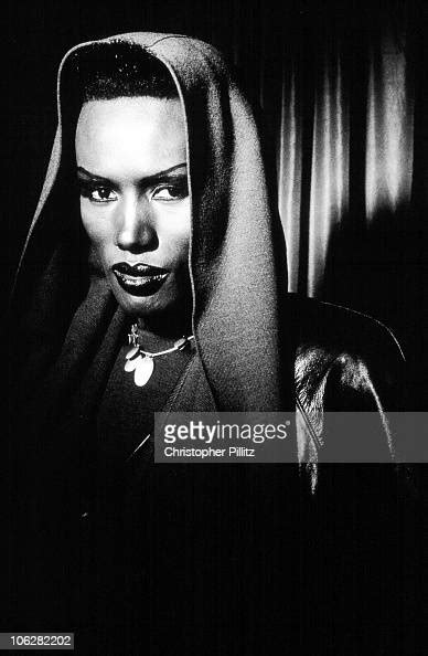 Jamaican Born Performer Singer And Actress Grace Jones In London