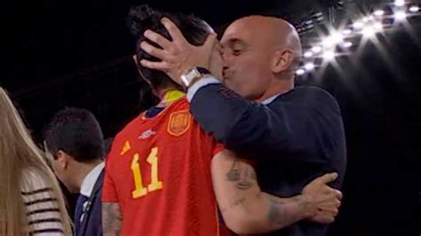 Former Spanish FA Chief Luis Rubiales Insists Kissing Jenni Hermoso