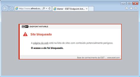 Prote O De Acesso Web Eset Endpoint Antivirus Ajuda On Line Eset