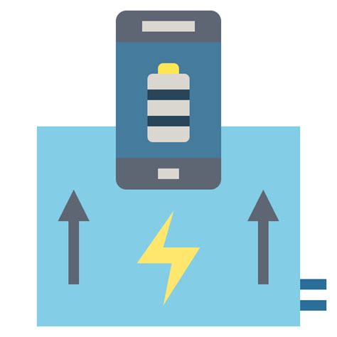 Wireless Charging Generic Flat Icon