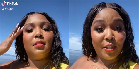 Lizzo Says Tiktok Discriminated Against Her Swimsuit Videos