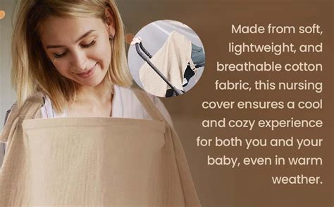 Amazon Idyllica Multifunctional Muslin Nursing Cotton Cover For