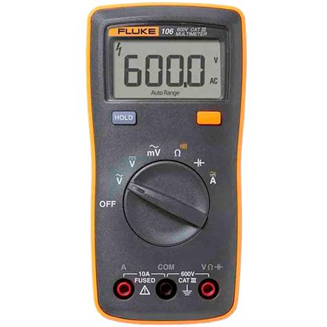 Fluke 107 Multímetro Digital Tensão AC DC 600V resistência