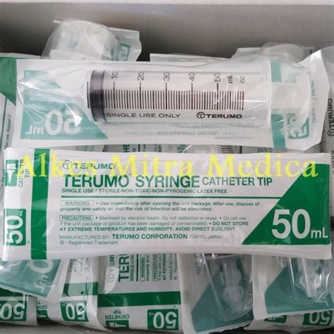 Jual Suntikan Ml Terumo Catheter Tip Spuit Cc Syringe Lubang