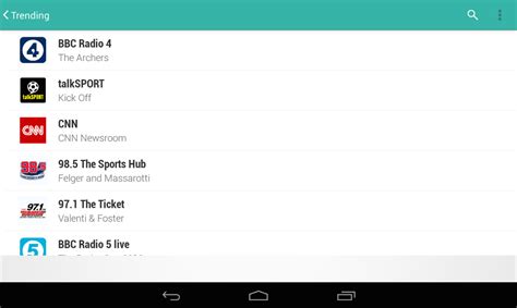 Tunein Radio Apk Para Android Descargar