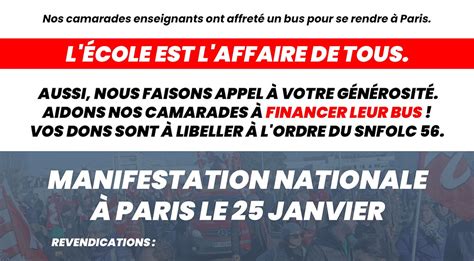 Appel Aux Dons Soutien La Gr Ve Nationale Du Janvier Paris