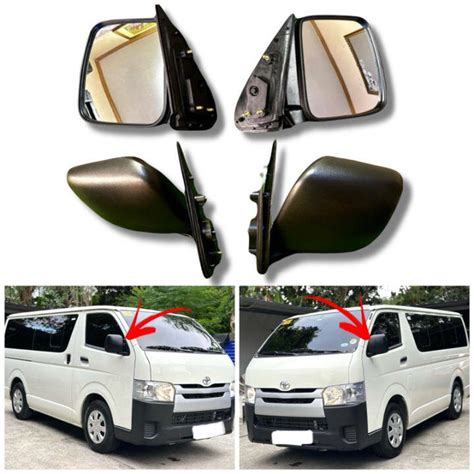 Toyota Hiace Decontent Cargo 2020 2024 Side Mirror Assembly Lazada PH