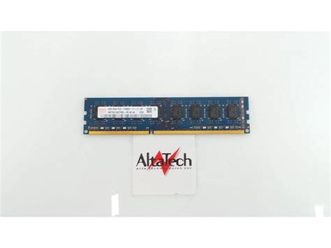 Hynix 4GB PC3 12800 DDR3 1600MHz Non ECC Unbuffered CL11 240 Pin DIMM