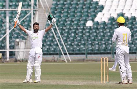 Ahmed Shehzads Century Guides Lahore Whites As Quaid E Azam Trophy