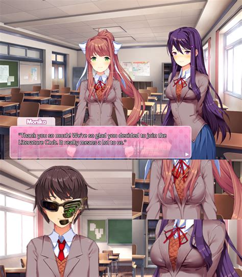 The Real Reason Why MC Joined The Club Doki Doki Literature Club