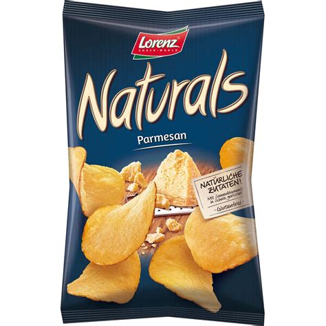 Lorenz Naturals Chips Cu Aroma De Parmezan 100g Mega Image