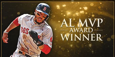 Mookie Betts wins American League MVP Award