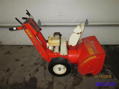 Simplicity 560 Two Stage Snowblower 5hp Engi Le December