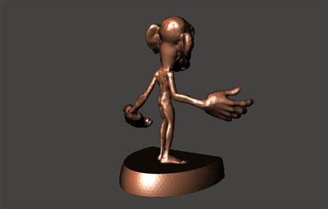 The cortical sensory Homunculus 3D model 3D printable | CGTrader