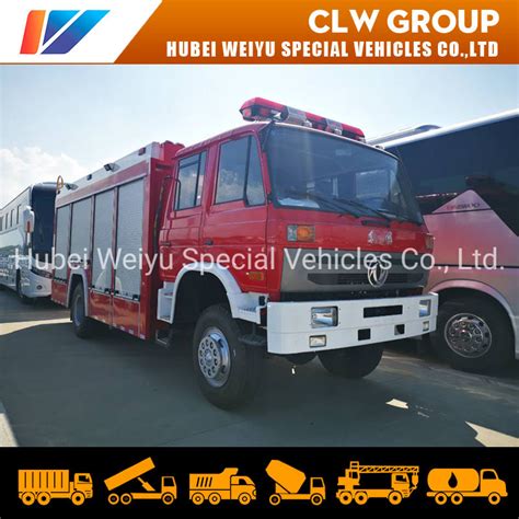 Dongfeng X All Wheel Drive Fire Apparatus Liter Tons Off Road