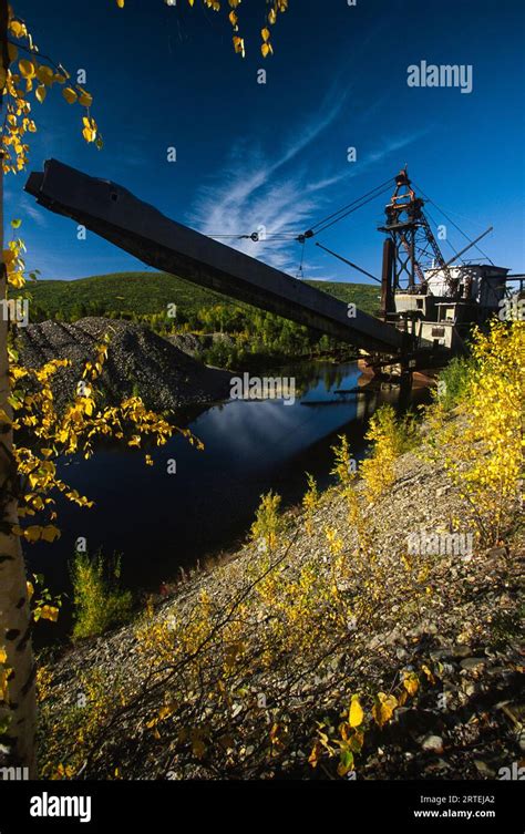 Old Gold Dredge Along Steese Highway Alaska USA Alaska United