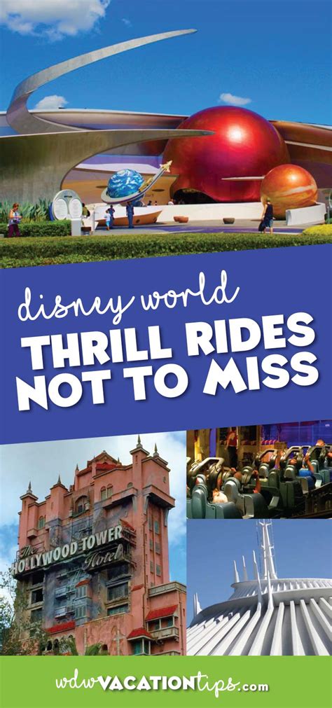 The Top Thrill Rides at Disney World • WDW Vacation Tips