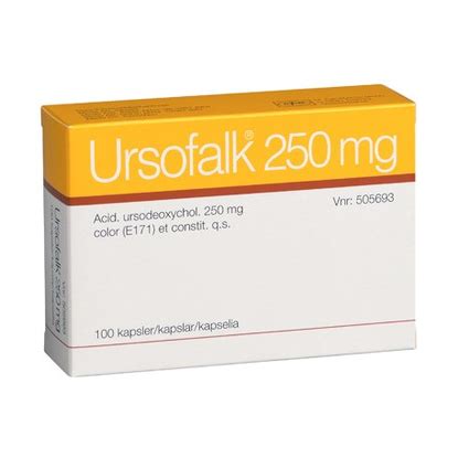 Buy Ursofalk 250 mg - Ursodeoxychol from Pharma Active