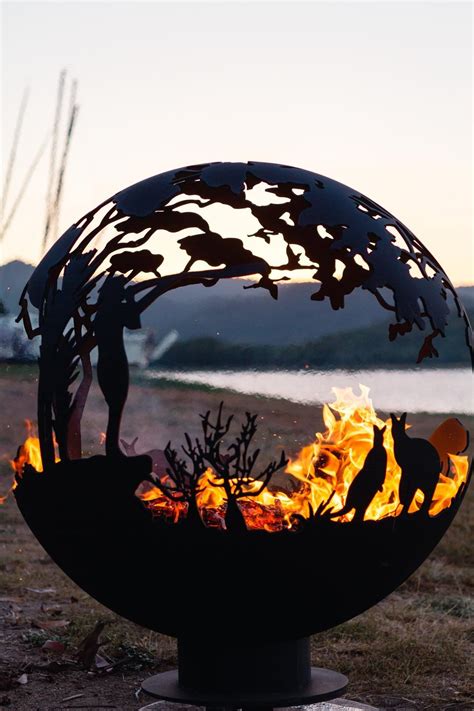 Fire Pit Fire Brazier Aussie Outback Fire Pit Outdoor Fire Pit