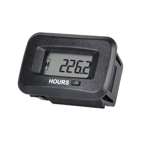 Runleader Lcd Digital Hour Meter Ac Dc V To V Maintenance Reminder